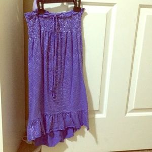 Kids purple dress